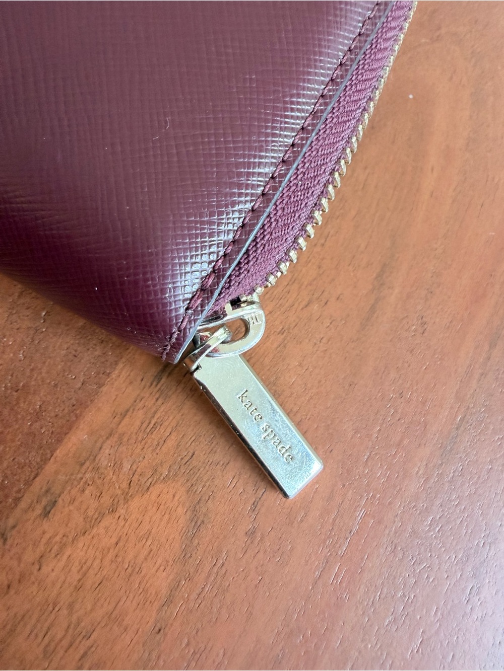 π·β¨ Kate Spade New York Burgundy Satchel + Matching Wallet Set ππ - Picture 9 of 11